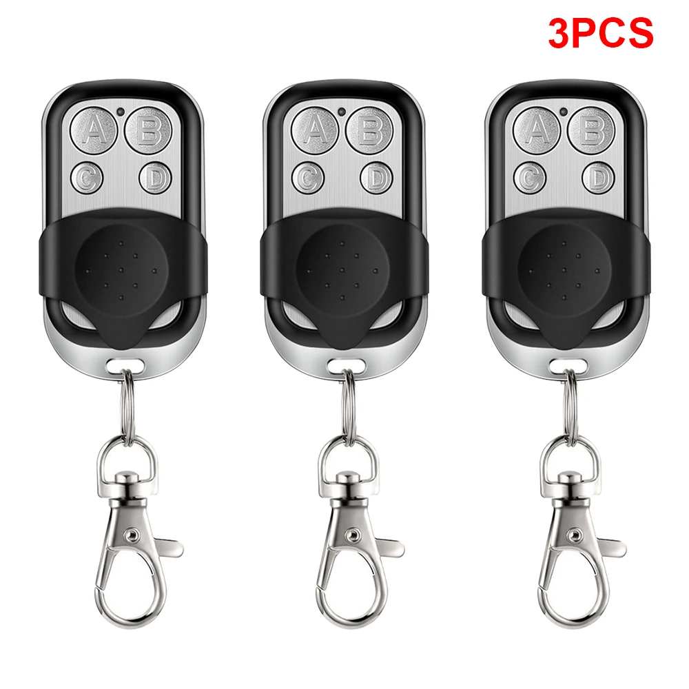 Metal Push Button Remote Control Transmitter ABCD / Lock Unlock 4Button 433MHz Universal 4 Buttons Garage Door Opener Remote: PURPLE