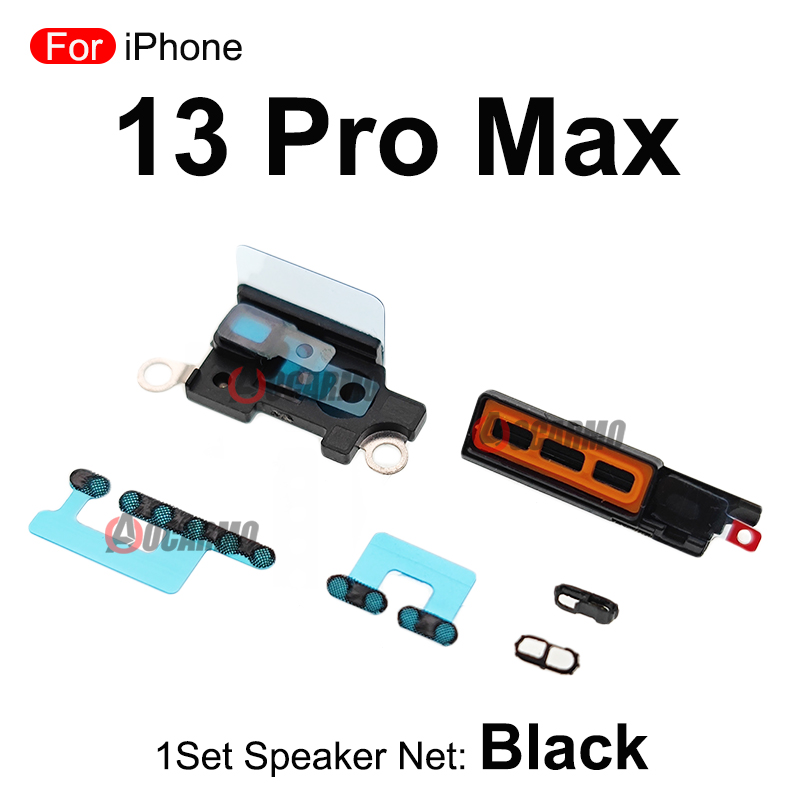 Voor Iphone 13Pro Max 13Mini Fullset Luidspreker Anti Dust Mesh Anti Dust Luidspreker Netto Vervangende Onderdelen: Goud