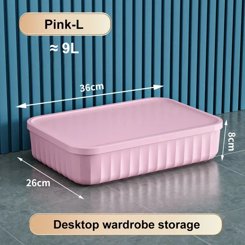 Japanische Kunst Farbe Aufbewahrung sbox Schlafsaal Heimat Sekretariat Schreibtisch Kleinigkeiten Container Snack Kosmetik mit Deckel Aufbewahrung sbox: Burgunderrot