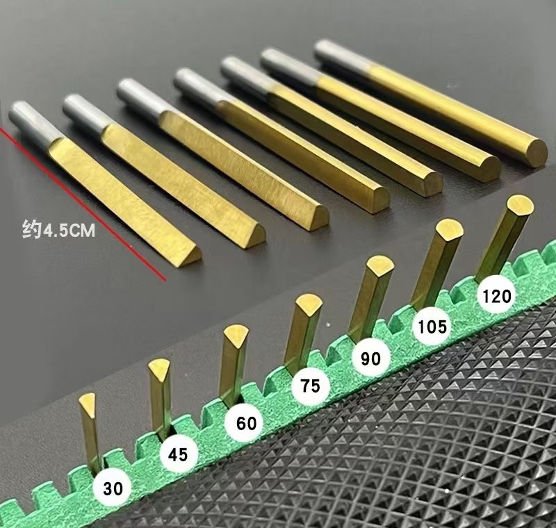 Wolfram Stahl Winkel Cutter Gravur Messer Schmuck Pneumatische Stichel Zubehör Spachtel Dreieck Metall Klingen DIY Machen Werkzeuge