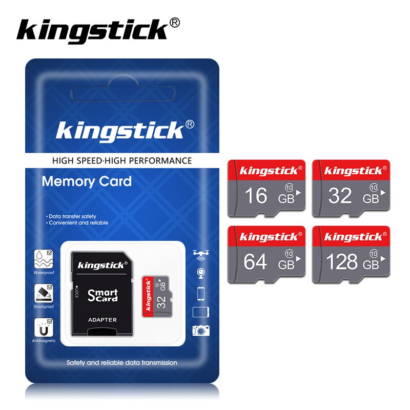 Micro sd kort 4gb 8gb 16gb 32gb mini tf kort højhastigheds micro sd hukommelseskort adapter 64gb 128gb klasse 10 sdcard