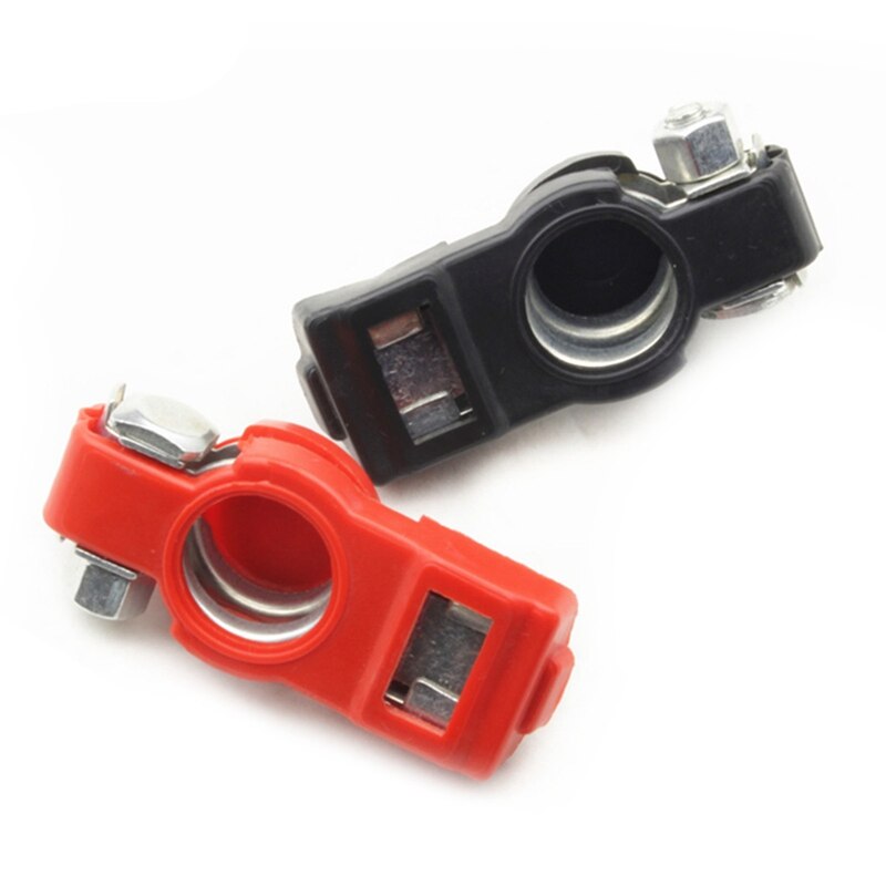 Negative Positive Battery Terminal Heavy Duty Car Vehicle Connector Cable Clamp Preservative Durable For Trucks Auto Accessories