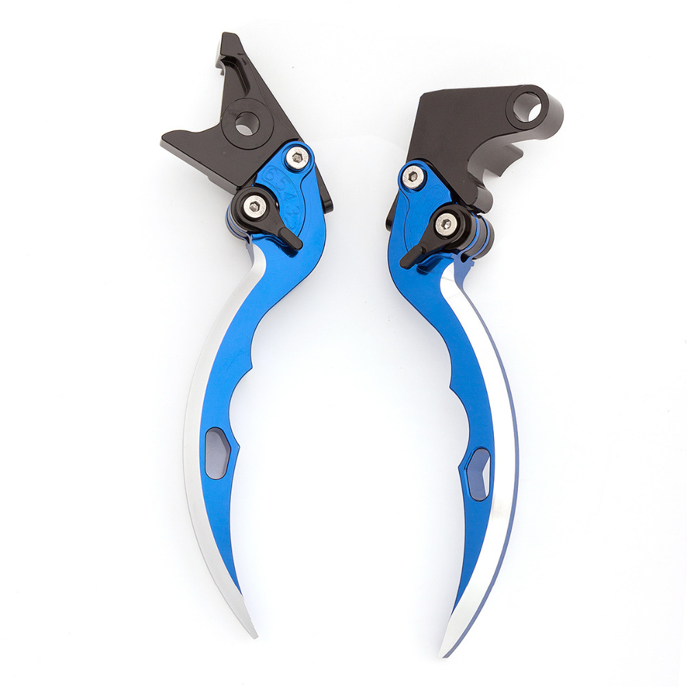 FX CNC – lame de couteau de moto réglable en aluminium, leviers d&#39;embrayage de frein pour Yamaha YZF R1 YZF R6 FZ1 FAZER TRX 850 R6S VERSION américaine