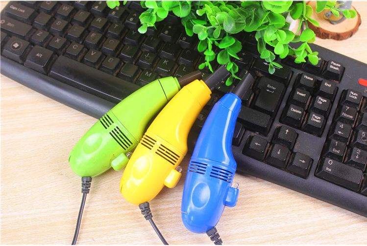 Schoffice Mini USB Vacuum Cleaner for Computer Useful Portable USB Gadgets