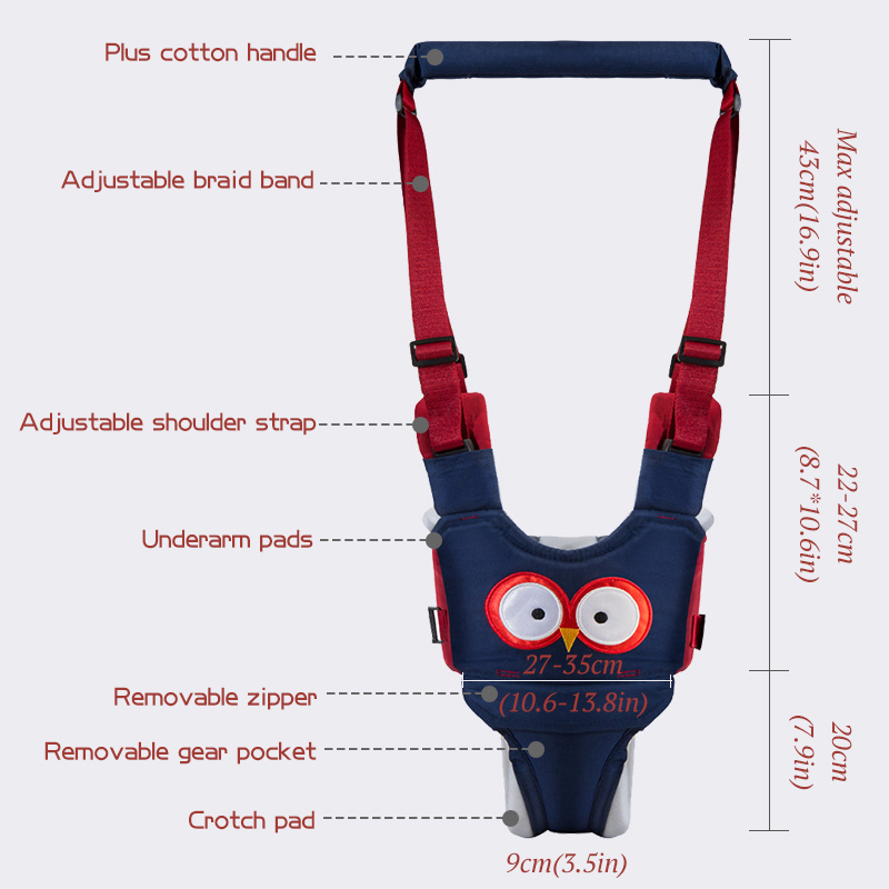 Baby Walking Harness - Handheld Kids Walker Helper - Help Baby Walk - Child Learning Walk Support Assist Trainer Tool