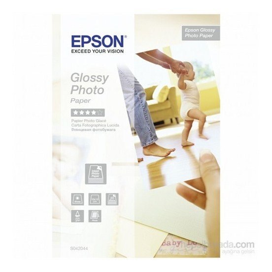 Epson C13S042044 10 X15 cm Glossy Photo Paper (225g/m2 20 Pgs.) Reliable Reasonable Cost Saving-Convenient