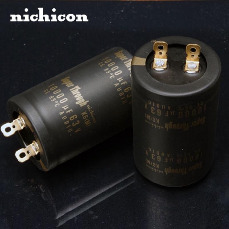 Weiliang audio nichicon kg super gennem kondensator til lyd 10000uf/63v japansk original