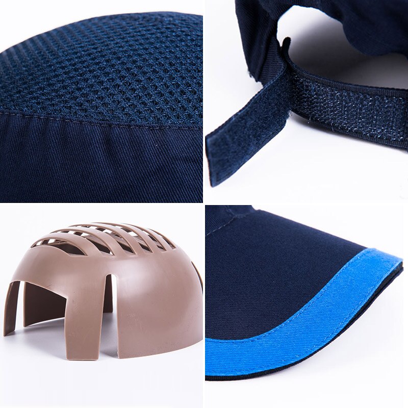 Bump Cap Summer Lightweight Hard Hat Anti-impact Outdoor Baseball Cap Factory Workshop Labor Insurance Protective Cap