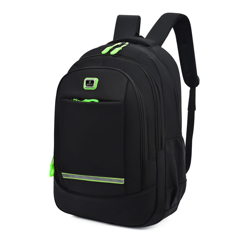 Mannelijke Oxford Rugzakken Laptop Tassen Voor Tiener Jongens Scholieren Casual Outdoor Reizen Grote Capaciteit Tas: Green
