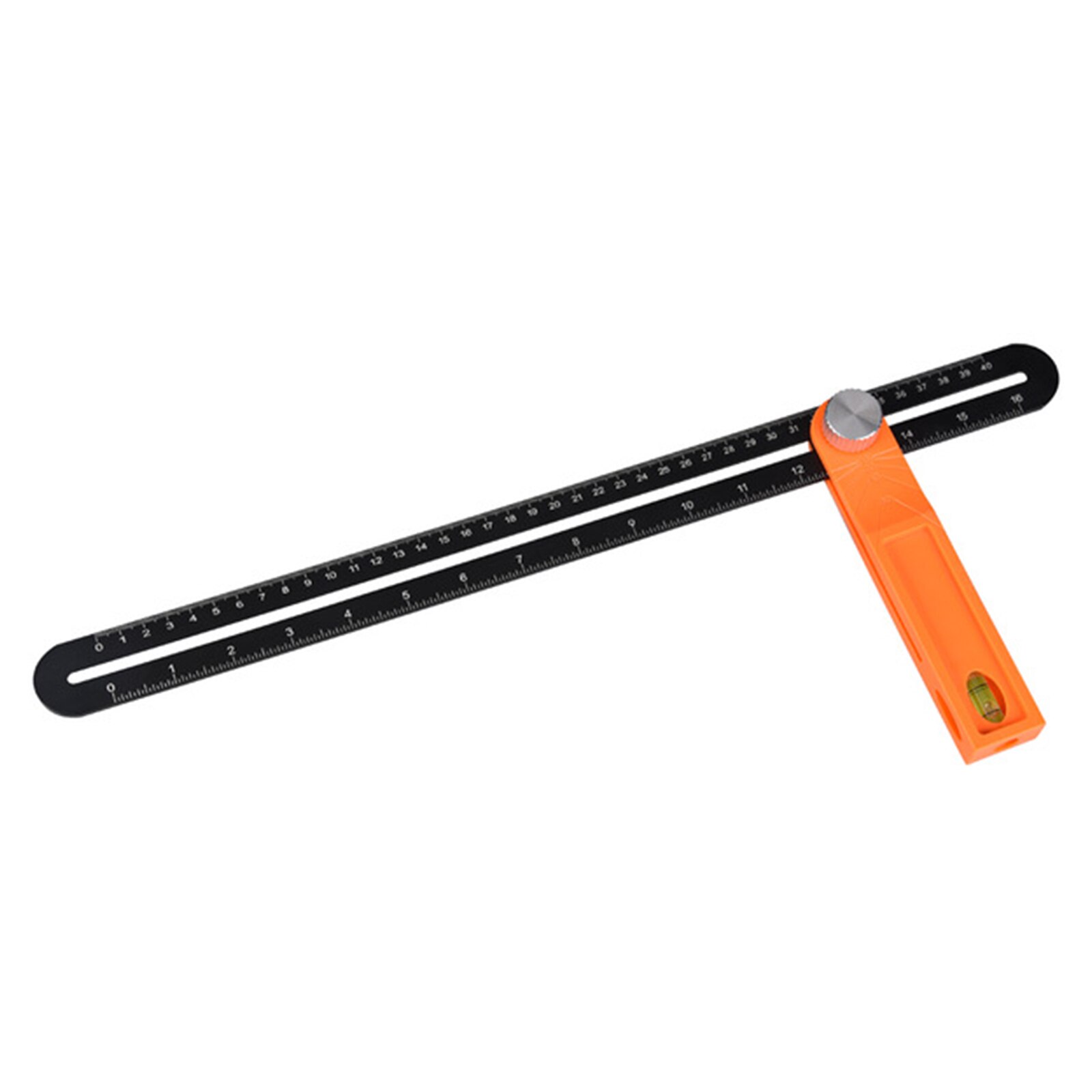 T-Bevel Square Angle Protractor Level Work Tool Steel Multi-angle Inch Multipurpose Carpenter Measuring: 40cm