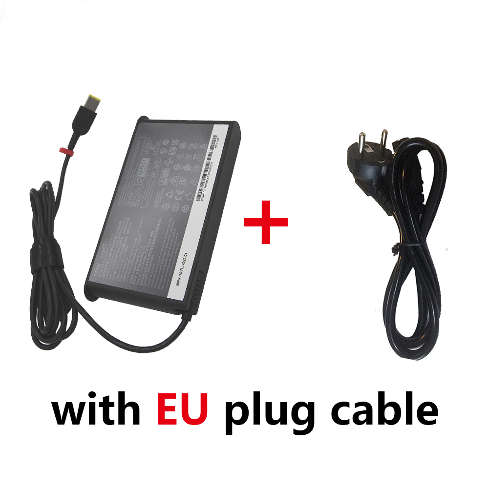 20V 8.5A 170W AC Power Adapter for Lenovo Laptop Charger Legion 5 Y7000P Y720-15 P50 P51 P70 P71 T440p T540p W540 W541 45N0514: WHITE