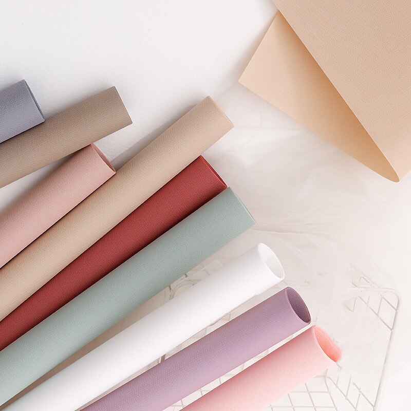 20 kpl vedenpitävä kukkakäärepaperi yksivärinen han su paperi korealainen kimppu kukkapaperi ruusu käärepaperi