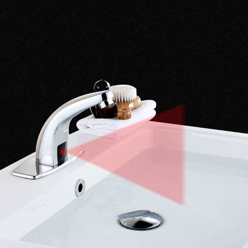 1 sæt infrarød sensor vandhane automatisk berøringsfri vaskesensor vandhaner induktivt vandhane køkken badeværelse dækmonterede vandhaner