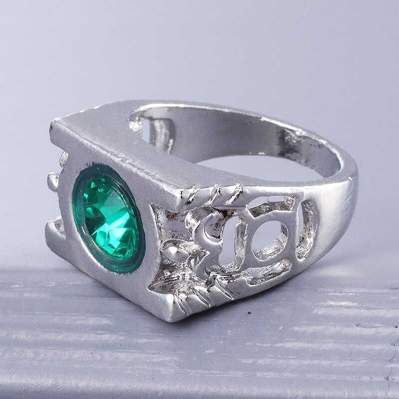 Mode-sieraden Charm Green Lantern Ring Voor Mannen En Vrouwen