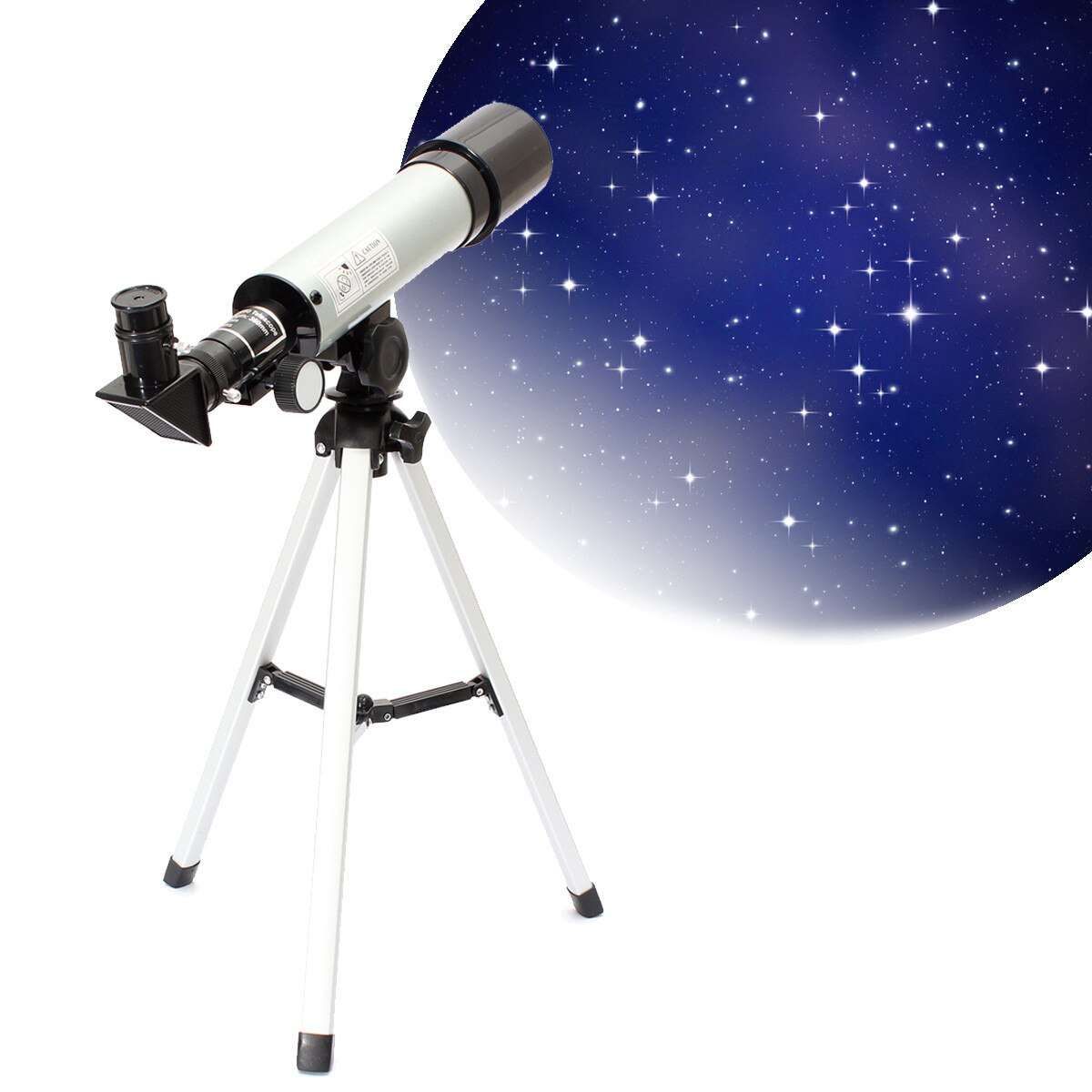 HD Telescope Astronomical Monocular With Tripod Refractor Spyglass Zoom High Power Spotting Scopes Powerful