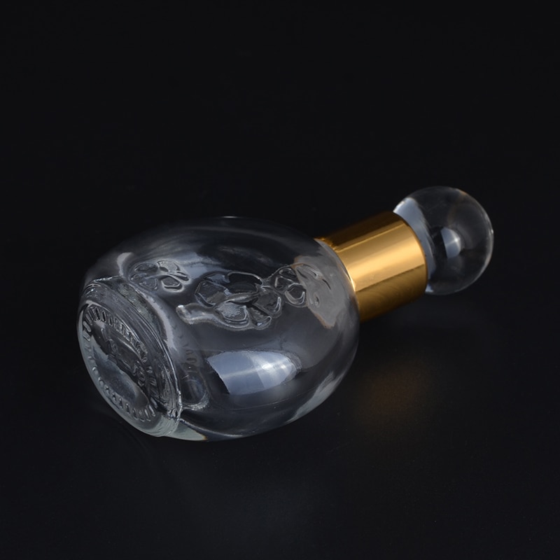 Mub 13 Ml Crystal Sample Dropper Fles Voor Essentiële Oliën Glas Hervulbare Parfumflesjes Draagbare Reizen Lege Containers