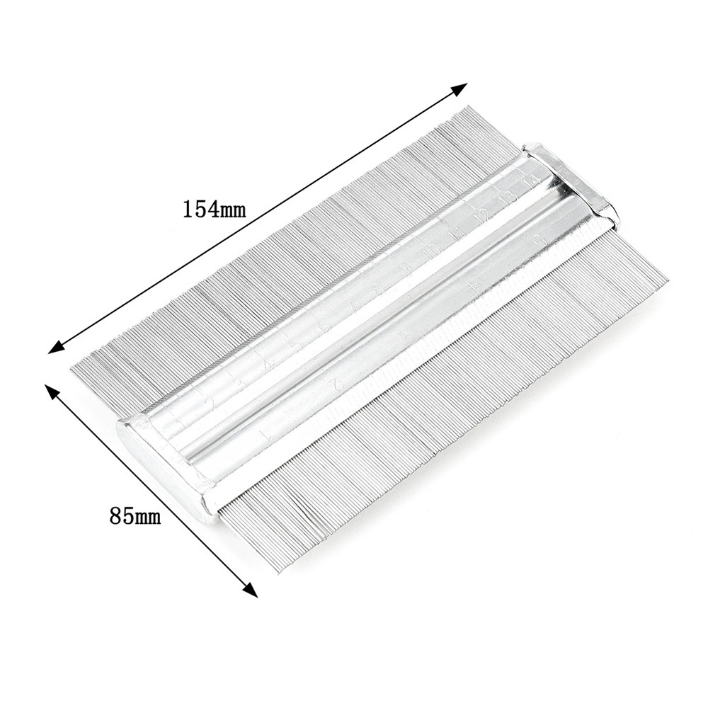150mm Contour Gauge Profile Gauge Metal Marking Gauge Stainless Steel Multi-Functional Woodworking Measure Tool