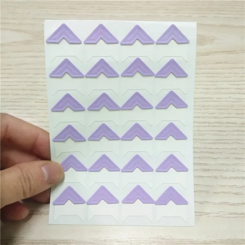 DIY Photo Album Frame Decoration, Scrapbooking Protect Stickers, 5 Sheet Sticker Paper: Dark Grey