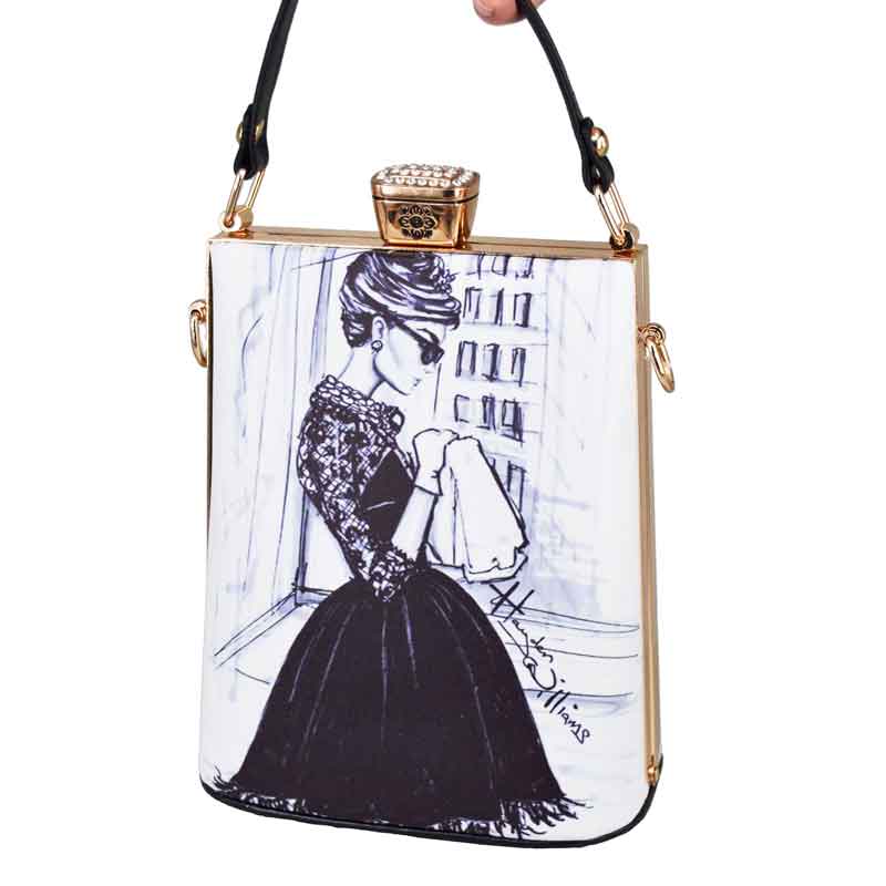dibujos animados personajes cara pintura bolso PU mujeres embragues bolsas bolsos señora bandolera bolso noche embrague monedero