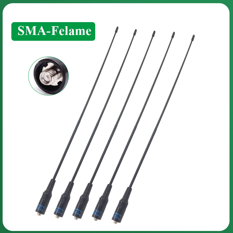 Nagoya NA-771 Antena Antenas de Alto Ganho VHF/UHF SMA-Fêmea Para Quansheng UV-K5 UV-K6 Baofeng DM-1701 UV-21 UV-18 Pro M-5R Radios: Branco