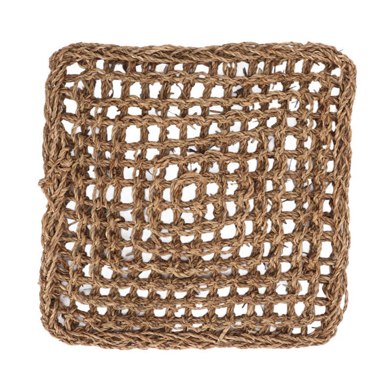 Rabbits Activity Mat Pet Seagrass Mat Cage for Bunny for Guinea Pig