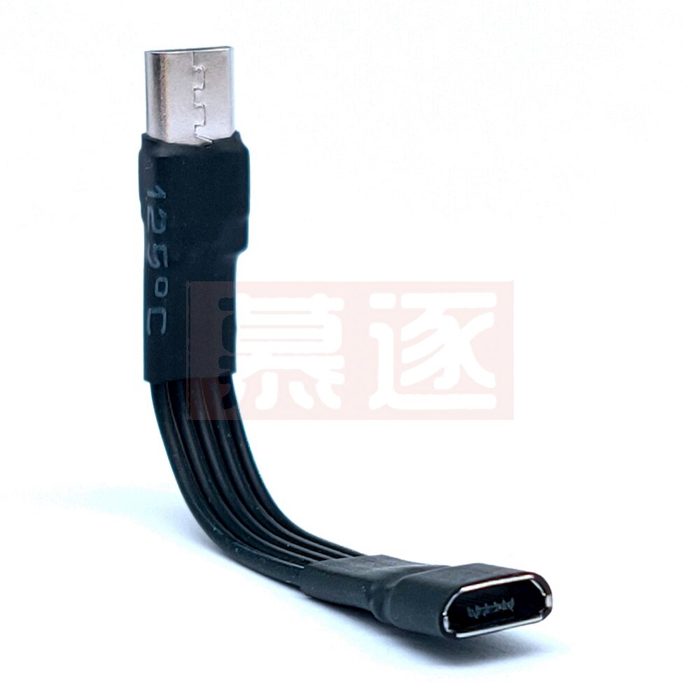 5 cm-100 CM Micro USB hembra a Micro USB macho F/M extensor de extensión fecha carga Cable corto OTG negro 20 CM 50 CM 10 CM 1 m