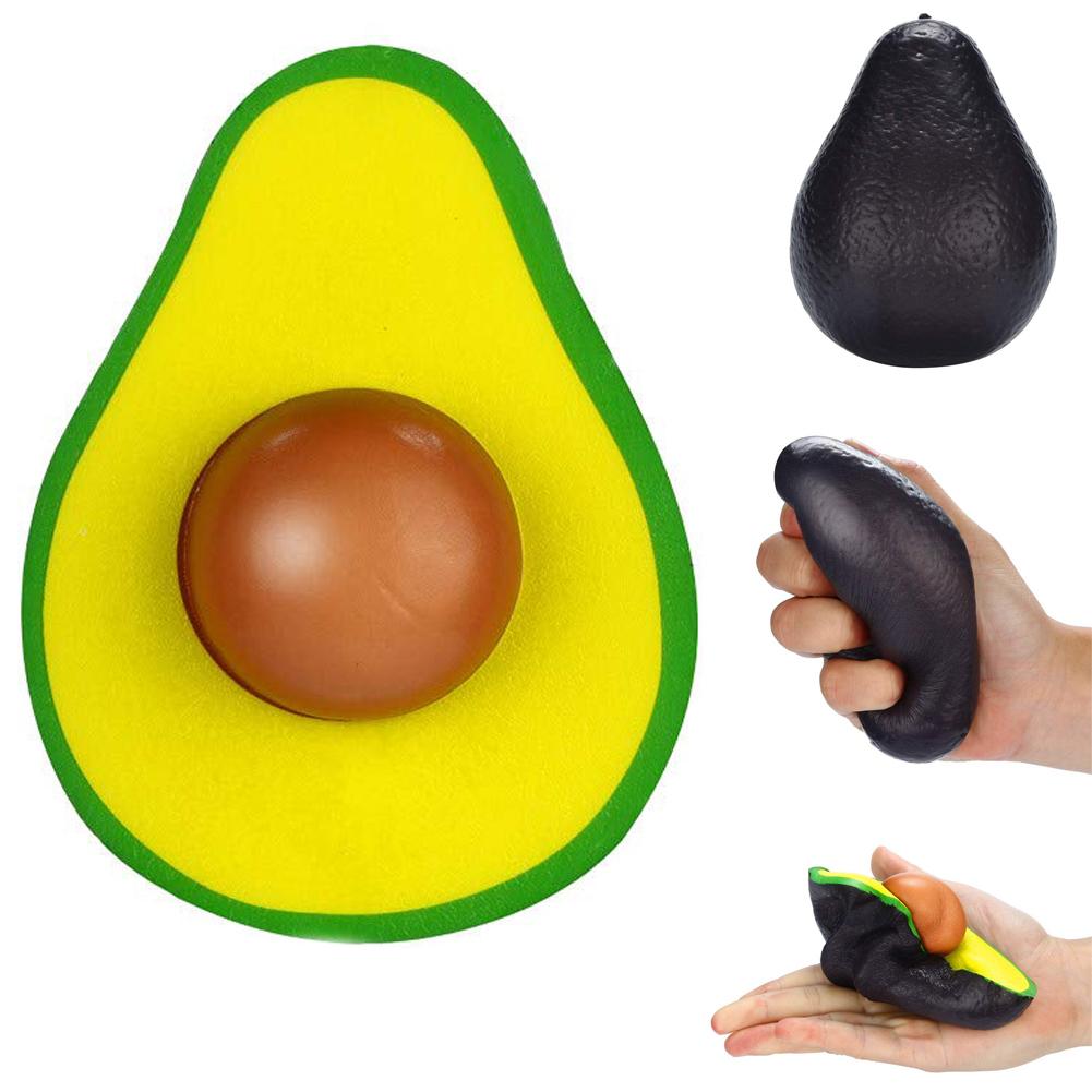 Squishies Simulierte Avocado Obst Langsam steigend Duft quetschen betonen Linderung Spielzeug Komfortable berühren, realistischen suchen süße riechen