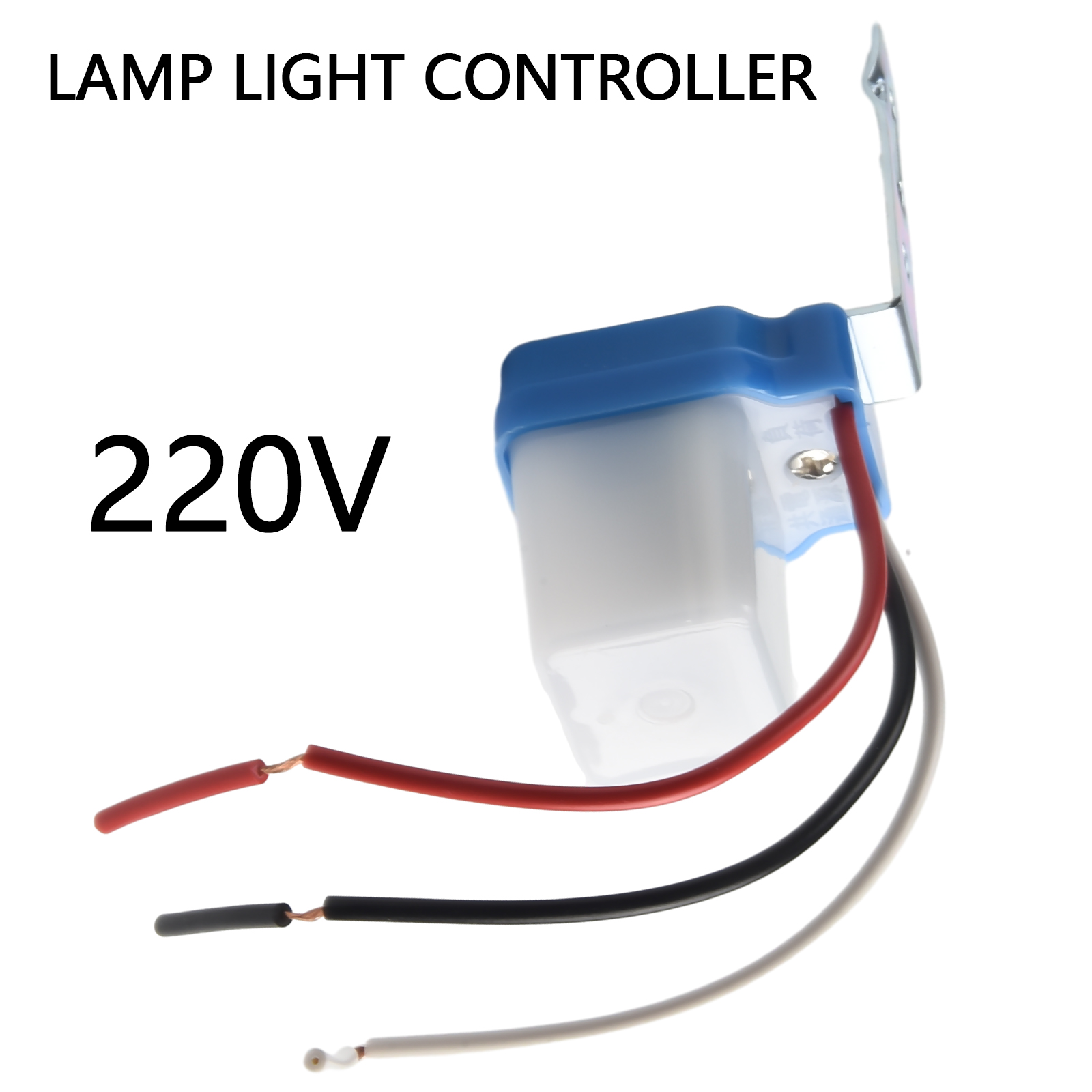Interruptor crepuscular 220V Sensor crepuscular interruptor de Sensor de luz automático encendido apagado fotocélula lámpara de calle controlador de interruptor de luz