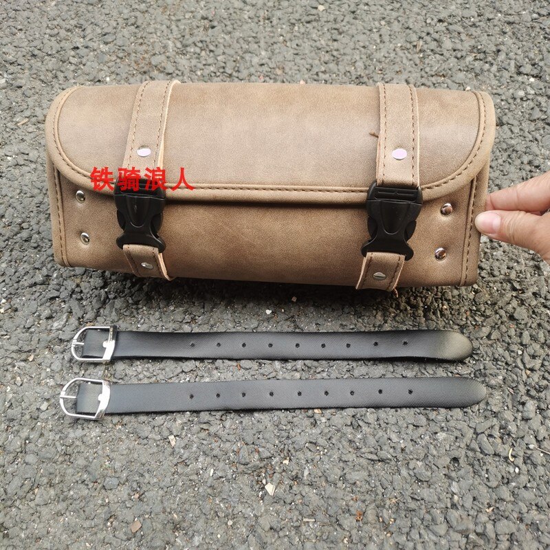 SACOCHE À OUTILS pour moto custom TR5 marron CB55878 EUR 34,99