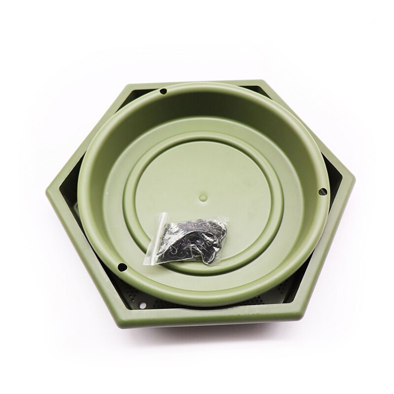 2 In 1 Hanging Bird Feeder Food Tray And Bath Tray Bird Baths For Outdoors Yard Garden Decor Bird Feeder