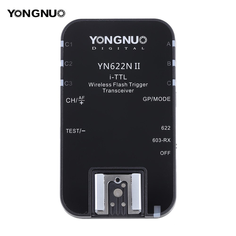 Yongnuo YN-622N II solo transceptor inalámbrico i-TTL disparador de Flash para Nikon D810A D810 D800 D750 D610 D7500 D5600 D3400 D5