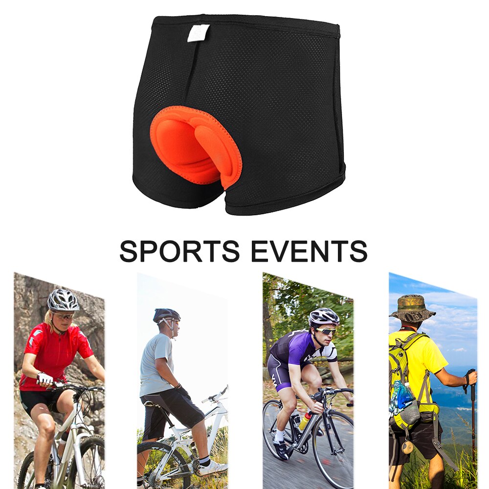 Mannen Fietsen Ondergoed Shorts Ademend Gewatteerde Mtb Fietsen Riding Shorts Fietsbroek