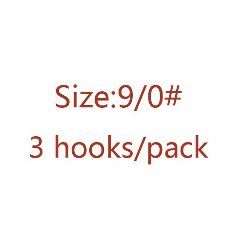 1 paquet 1 #-12/0 # Mustad pêche en haute mer 10827NP # 4X crochets forts appâts vivants crochet barbelé en acier à haute teneur en carbone crochet pour esturgeon/thon: size9-0