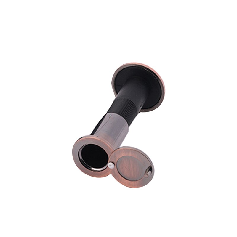 Deluxe 200 Graden Groothoek Kijkgaatje Deur Kijker Deur Spyphole View Verchroomd Voor Meubels Hardware: copper / 50-70mm