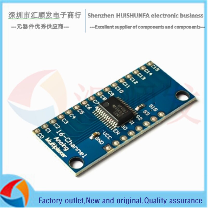 CD74HC4067 high-speed CMOS 16-kanal Analog multiplexer /Digital