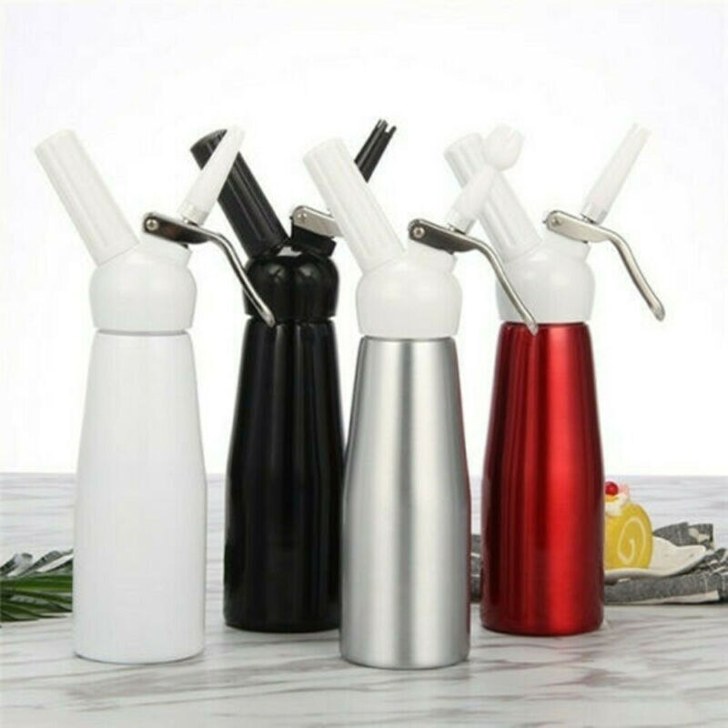 500ML Whipped Cream Butter Dispenser Whipper Foam Maker Aluminum Whipped Cream Butter Dispenser Dessert Tools