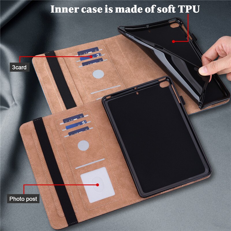 Coque Voor Samsung Galaxy Tab A8 Cover 10.5 Inch Tablet Business Book Cover Funda Voor Galaxy Tab A8 10.5 Gevallen Capa
