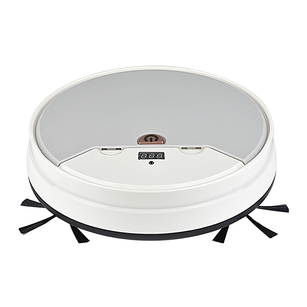 Robot aspirador automático para limpieza del hogar, aspiradora para suelos duros y alfombras, electrodomésticos, barredora de carga