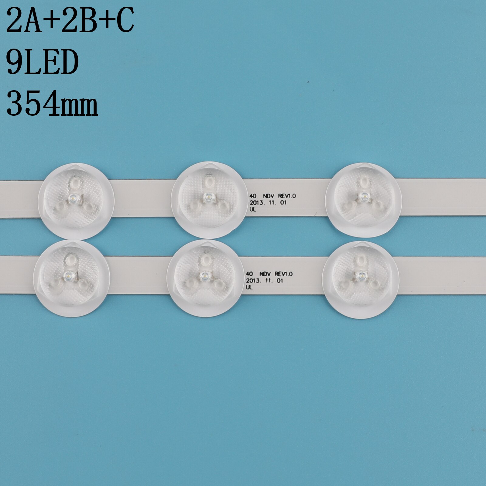 Led Backlight Strip Voor VES400UNDS-03/02/01 40PFL3008H / 12 40PFL3008K / 12 40PFL3018K / 12 LT-40TW51 40L3453DB 42hxt12u