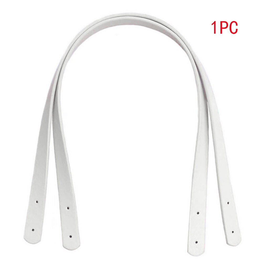 1 Pcs Afneembare Pu Lederen Tas Riem Riem Handvat Lady Schoudertas Diy Vervanging Accessoires Handtas Band Handvat: white