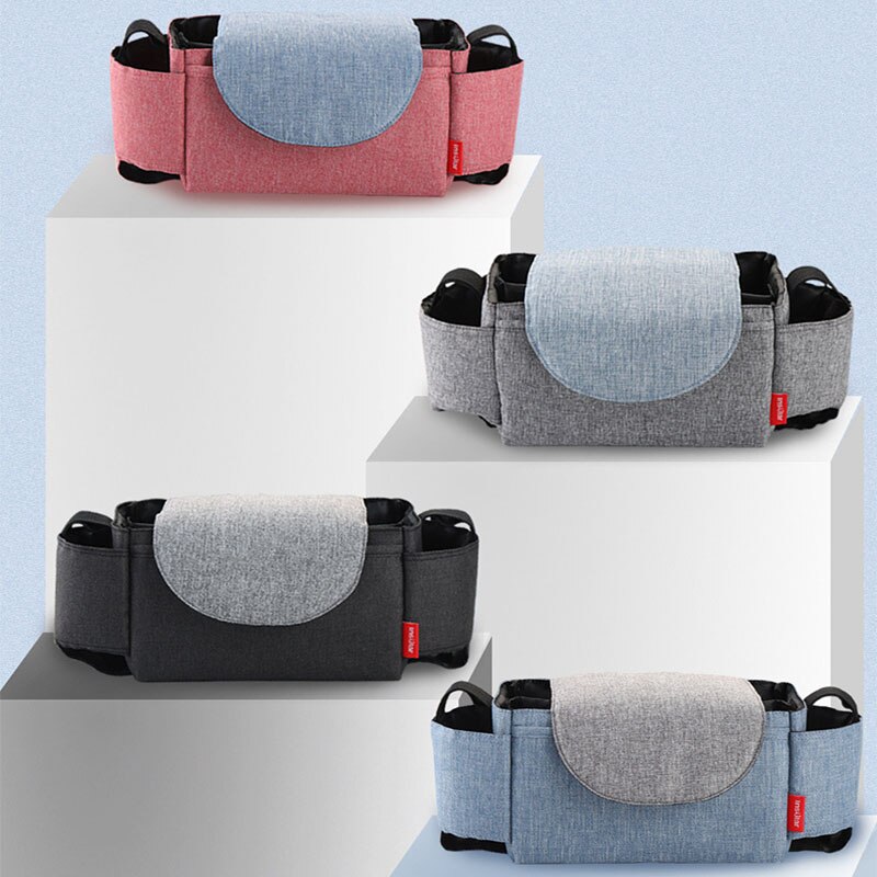 Sac à tasse, organiseur pour la poussette de bébé, de bouteille support de verre, sac pour poussette pour bébé, accessoires pour poussette