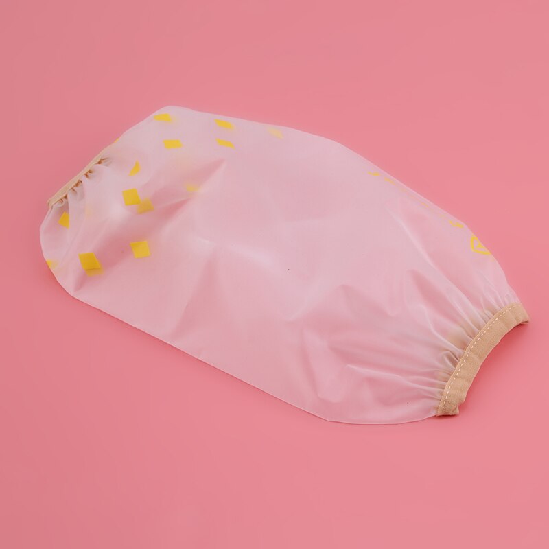 Offre spéciale multicolore en option nettoyage à domicile impression étanche manchette transparente anti-encrassement manches de protection longue oversleeve