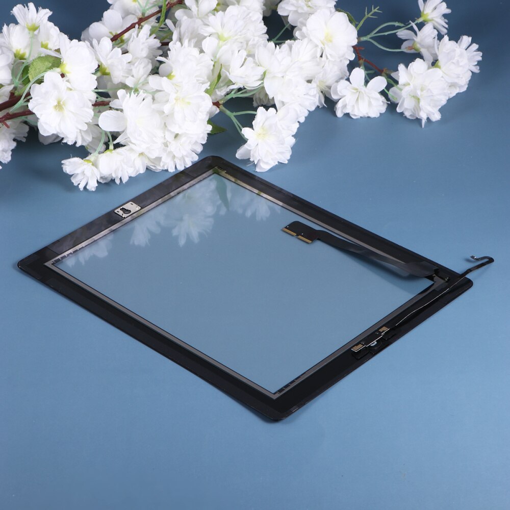 1pc Touch Screen Durable LCD External Practical Smooth Touch Screen Accessory Tablet Replace Screen with Key Button Com