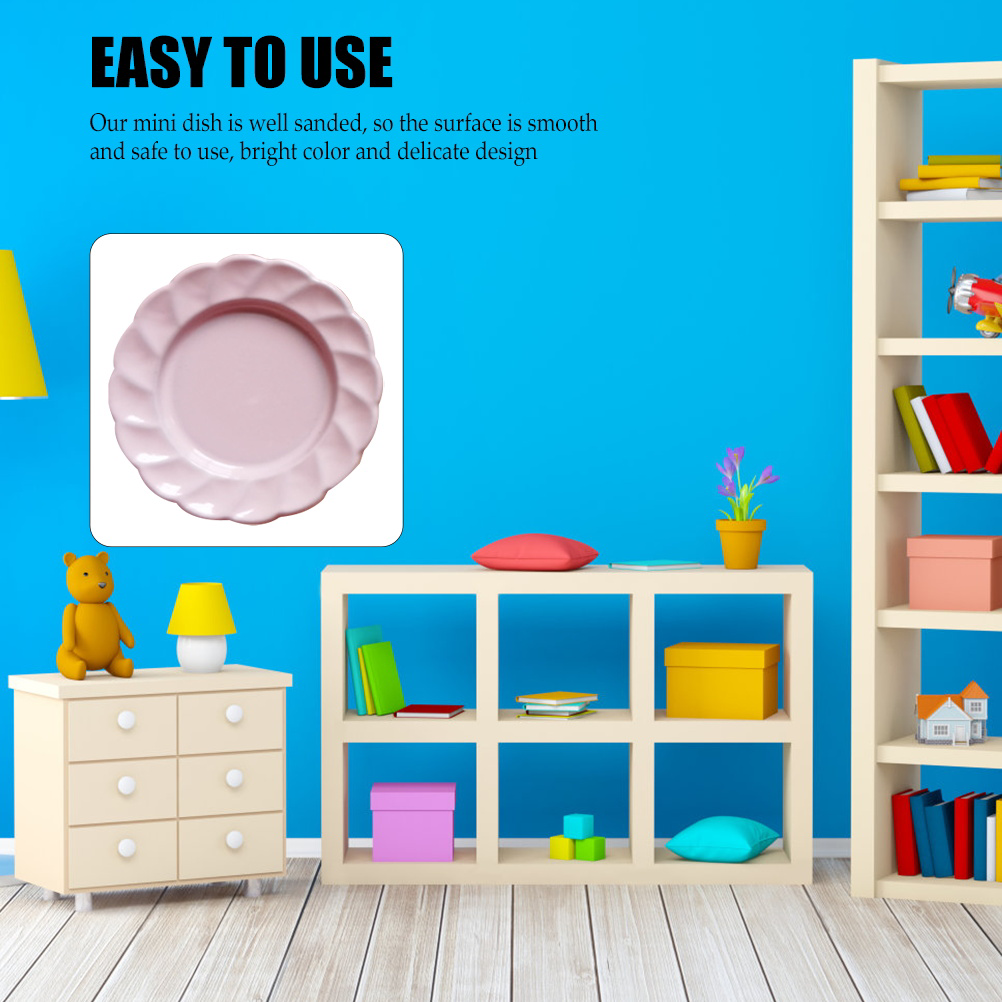 8pcs Decorative Mini Dish Bowl Lovely Mini Dish Plate