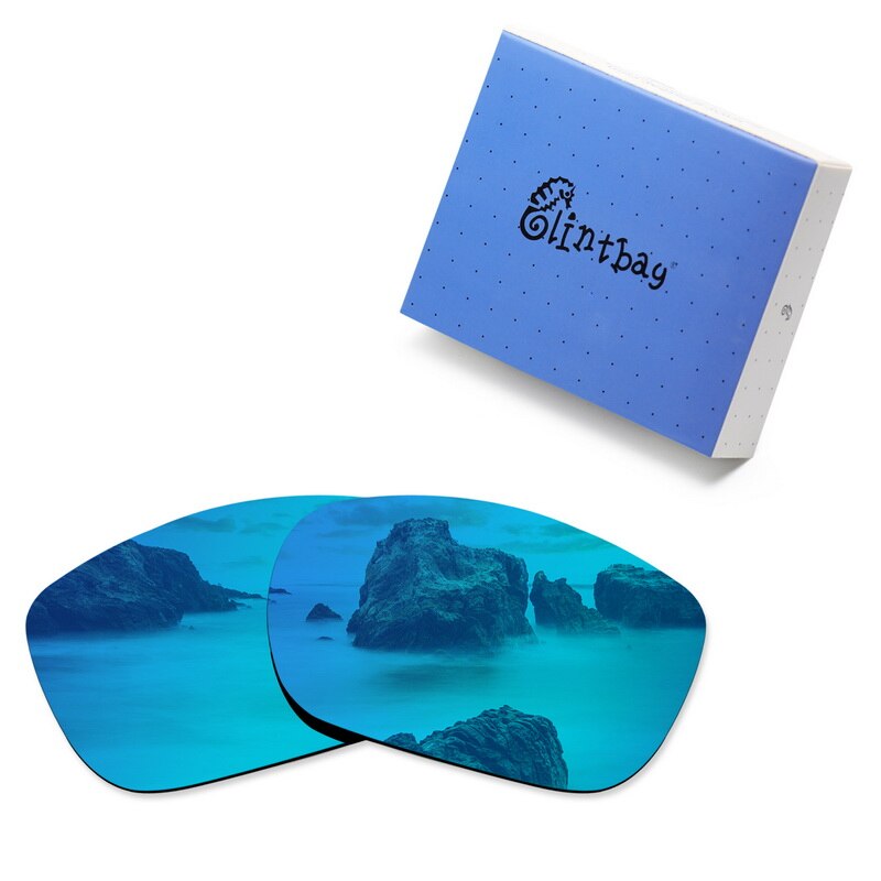 Glintbay Performance-lentes polarizadas de repuesto para gafas de sol Oakley Twoface, varios colores: Ice Blue Mirror