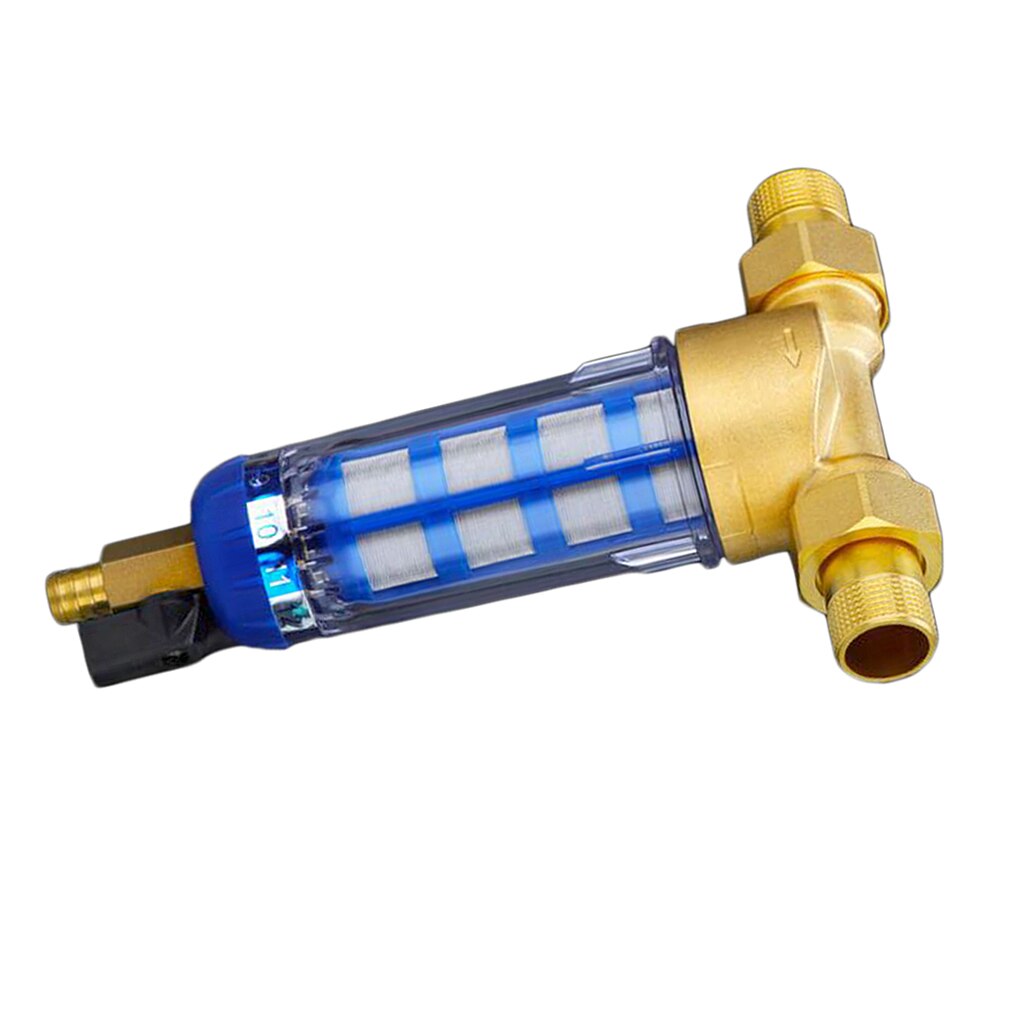 Water Pre Filter Brass Purifier Whole House Water Pre-filter System (1/2inch &3/4inch to Choose)