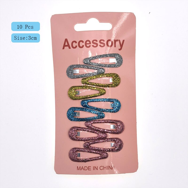 Kids Accessoires Bb Clip Kleine Mini Kleur 3Cm Haar Clip Zuigeling Side Clip Banger Kinderkleding Gebroken Haar Clip: xifen