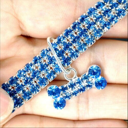 Collier de chien collier bijoux perles Diamante accessoire pour chiot Chihuahua cou décor harnais