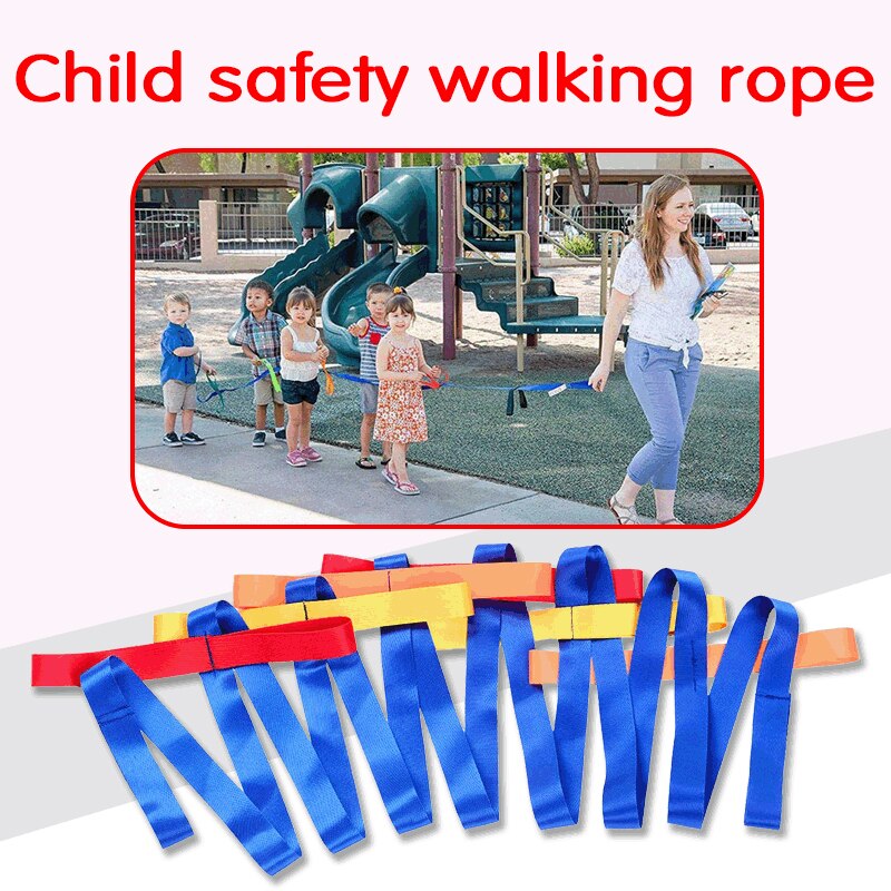 Corda da passeggio di sicurezza per bambini Premium Quality Anti Lost Baby Kids Safety Walking Rope Rein 12 asilo nido per bambini 2.5*370CM: Default Title