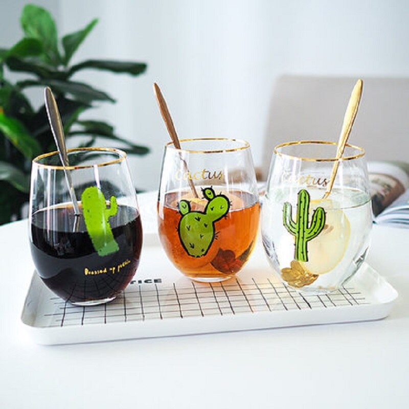 Kerst Glas flamingo water glas vruchtensap melk cup yoghurt sneeuw glas.